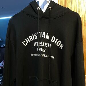 Christian Dior Black Hoodie